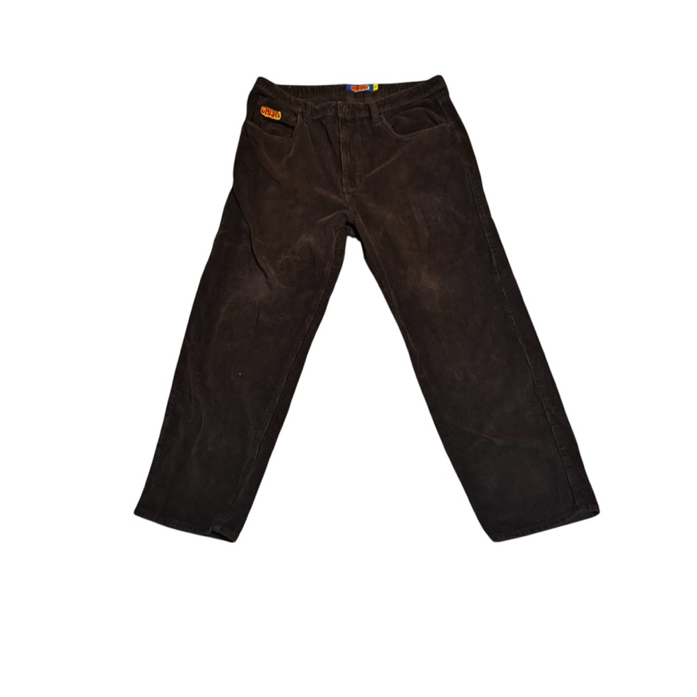 Men's Empyre Brown Corduroy relaxed fit Pants